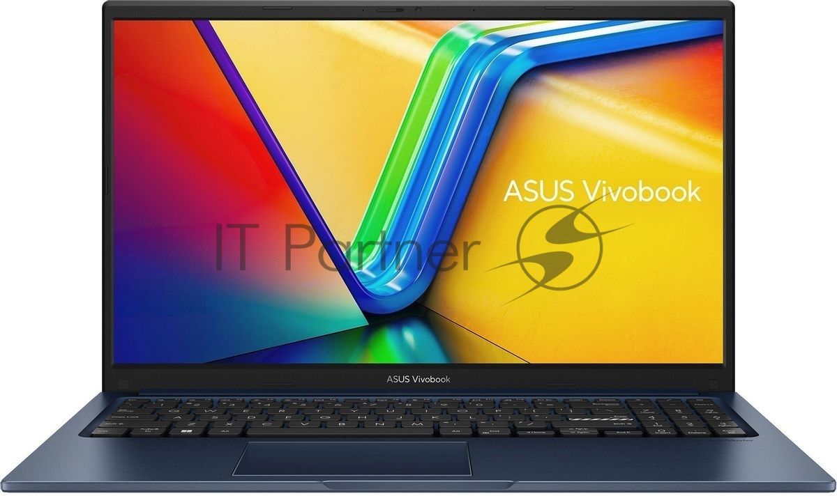 Ноутбук ASUS VivoBook X1504VA-BQ5683/15.6"/IPS/Intel Core 3 100U/8GB/256GB SSD/Intel Graphics/noOS/синий/1.7kg