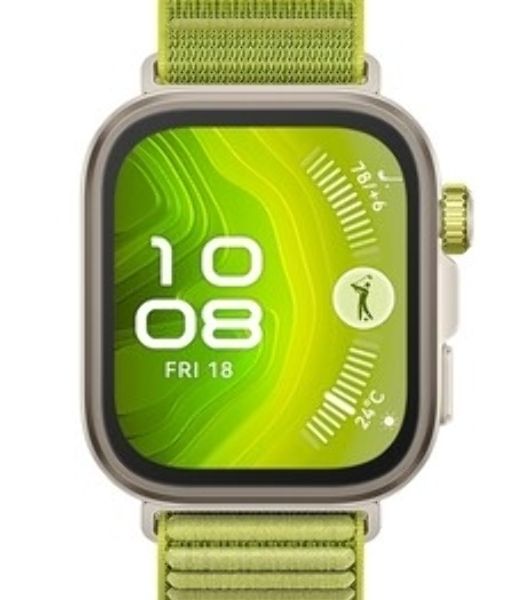 Умные часы HUAWEI Watch FIT 4 Pro Seiya-B29W, 1.82" AMOLED, 4G, GPS, IP6X, зеленый / серебристый