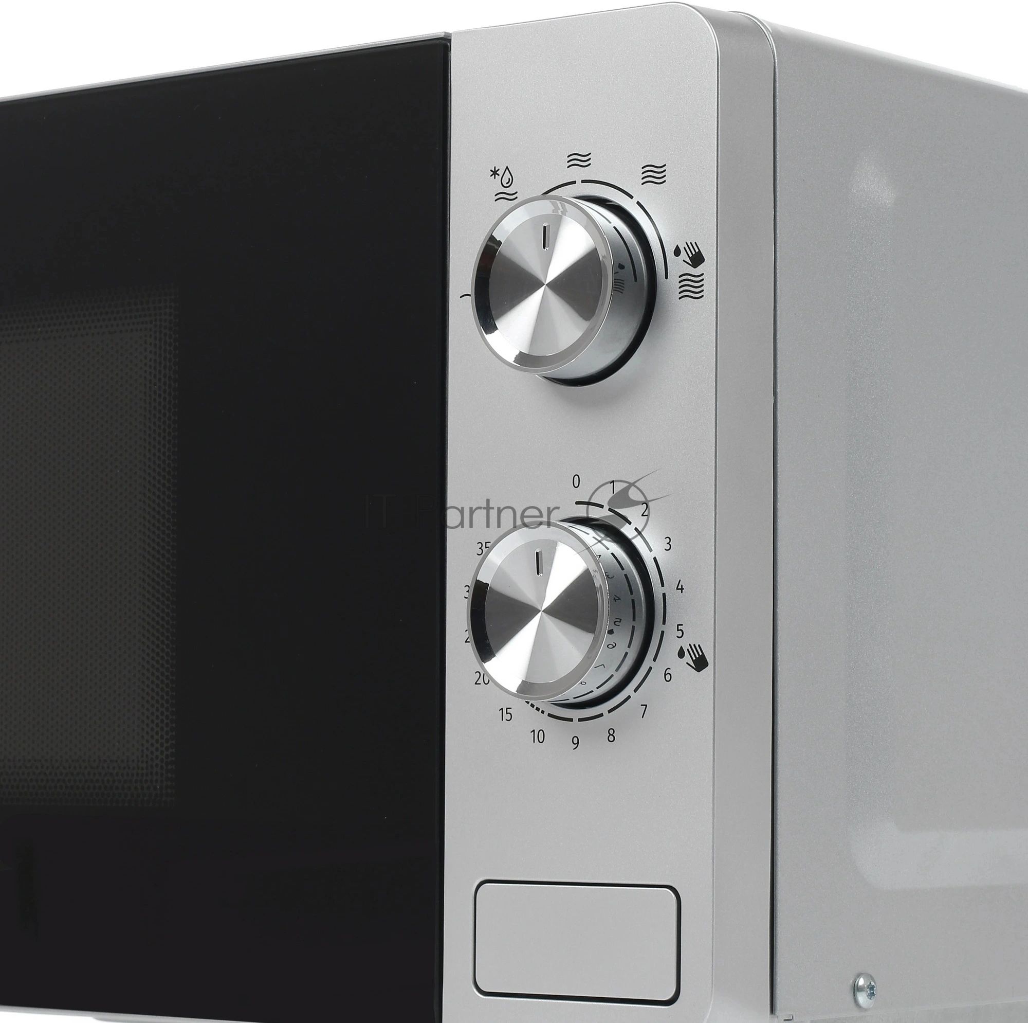 Микроволновая печь Gorenje MO17E1W белый, 17 л, 700 Вт, переключатели - поворотный механизм