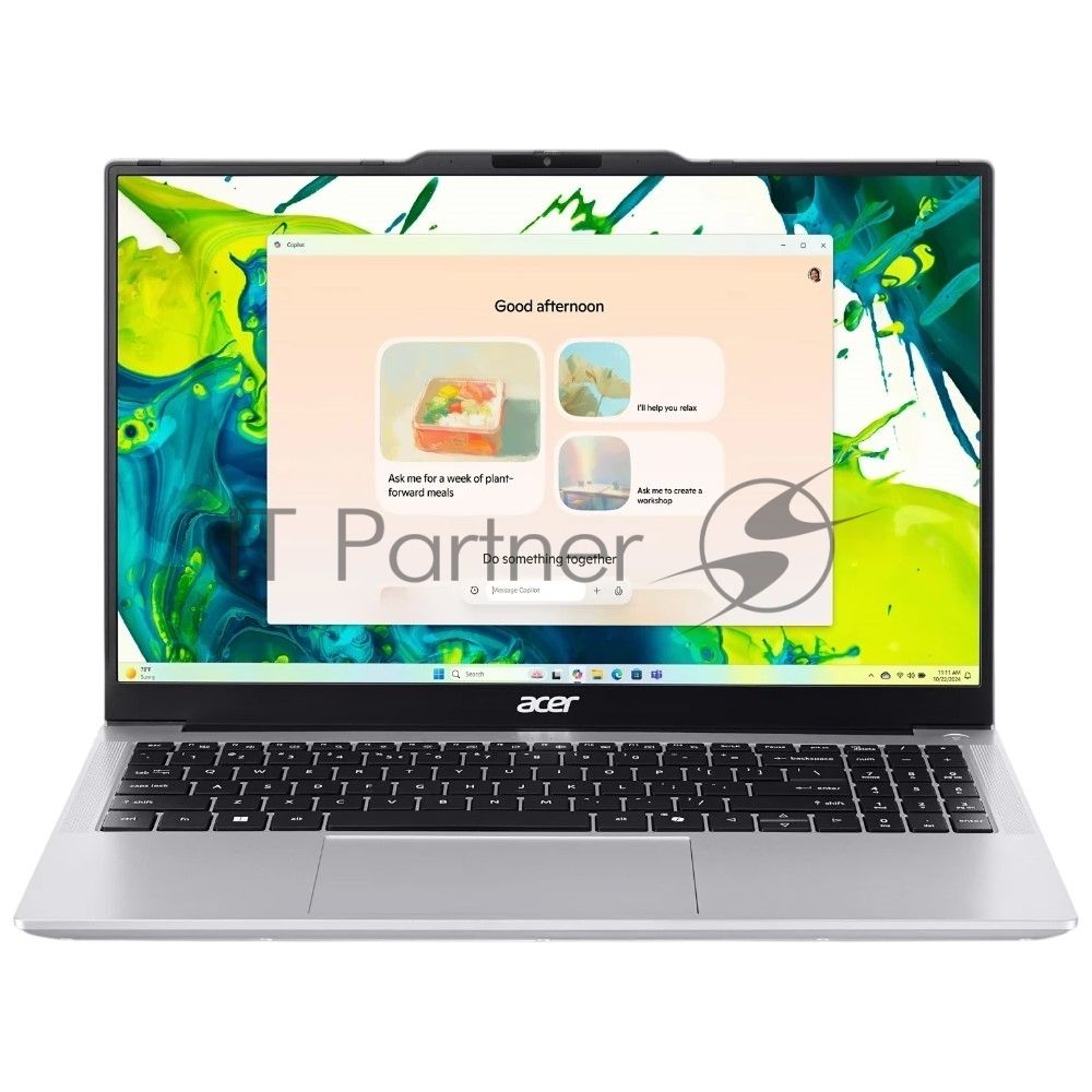 Ноутбук Acer AL15-53P/15.6"/IPS/Intel Core i7-1355U/16Gb/512Gb SSD/Intel Iris Xe graphics/серебристый/1.6kg