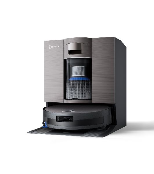 Робот-пылесос Ecovacs Deebot X11 OmniCyclone черный/коричневый, 6400 мА*ч Li-Ion, уборка сухая/влажная, пылесборник контейнер 0.22 л