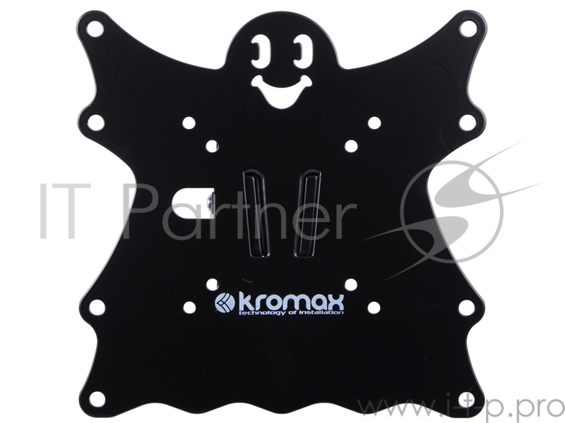 Кронштейн для телевизора KROMAX CASPER-200 15”-40” настенный, фиксированный, черный