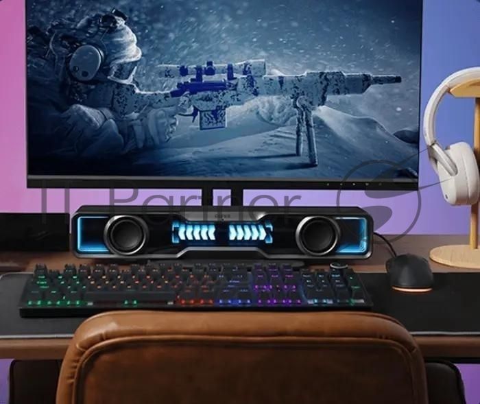 Колонки Edifier QS30 1.0 черный 5Вт BT