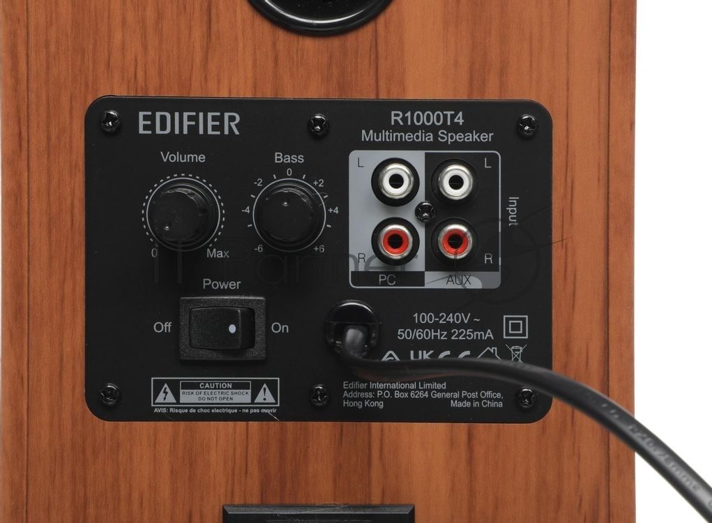 Колонки Edifier R1000T4 Wood Brown (24W)