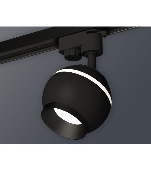 Светильник Ambrella light XT1102002 SBK/PBK черный песок/черный полированный GU5.3 LED 3W 4200K (A2521, C1102, N7031)