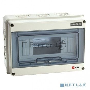 Щит EKF pb65-n-pg-12 распред. навесной ЩРН-ПГ-12 (198х254х106) IP65 EKF PROxima