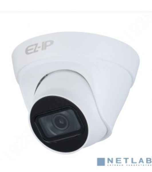 Видеокамера HDCVI EZ-IP EZ-HAC-T5B20P-A-0280B купольная, 1/2.7" 2Мп КМОП, 2.8мм фиксированный объектив, 4в1(CVI/TVI/AHD/CVBS), IP67