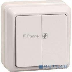 Выключатель IEK EVO20-K33-10-DC ВС20-2-0-ОКм 2кл 10А откр.уст. ОКТАВА (кремовый)