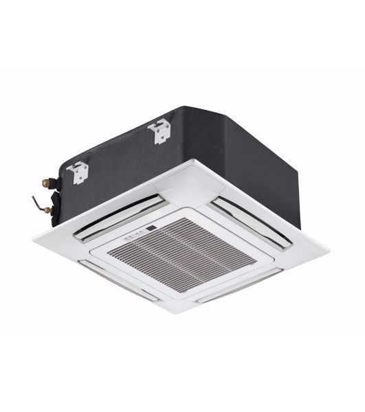 Кондиционер кассетный Neoclima NS/NU-48BT3 48000 BTU, 140 м², 41 дБ, охлаждение, обогрев, осушение, белый