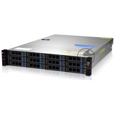 Серверный корпус Gooxi RMC2112-670-HS-NV-D 2U 12bay chassis SAS/SATA/NVME backplane rear 2*2.5"SAS/SATA 1300W 1+1 EU power cables rail kit