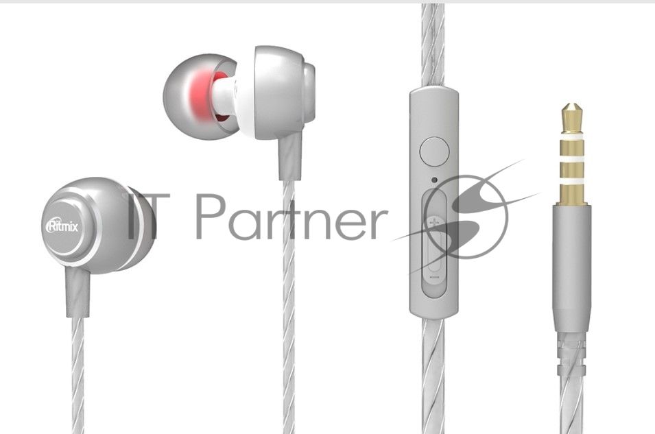 Наушники RITMIX RH-150M Space grey