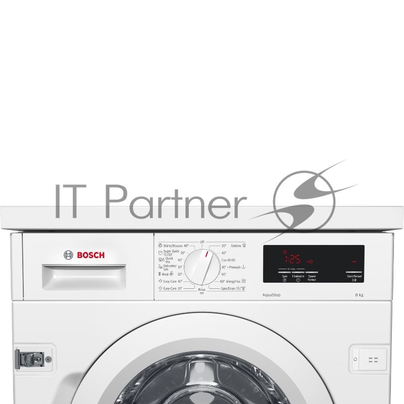 Стиральная машина встраиваемая Bosch WIW24342EU белый, загрузка фронтальная 7 кг, 1200 об/мин, класс: C