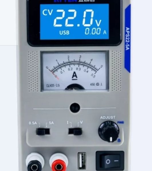 Источник питания постоянного тока Atten APS22-5A 22В/5A, 125 Вт
