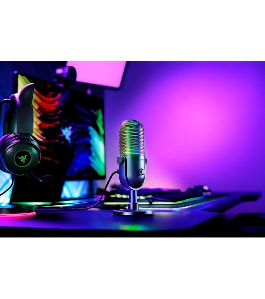 Микрофон Razer Seiren V3 Chroma - черный/Razer Seiren V3 Chroma - черный
