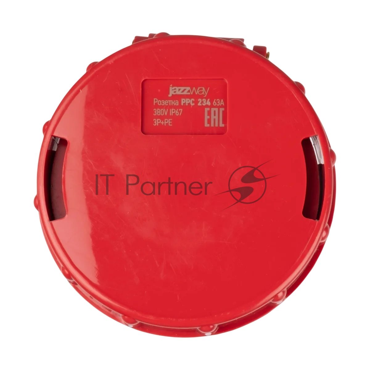 Розетка переносная PPC 234 3Р+РЕ 63А 380В IP67 Jazzway