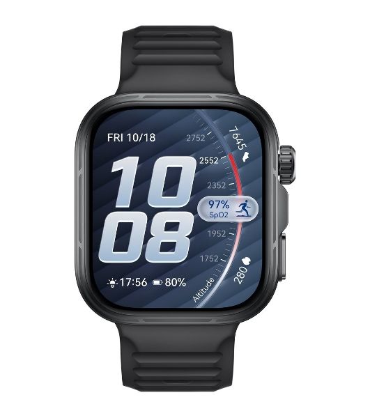 Смарт-часы Huawei Watch FIT 5 Pro, 1.92", AMOLED, Bluetooth, NFC, IP6X, черный