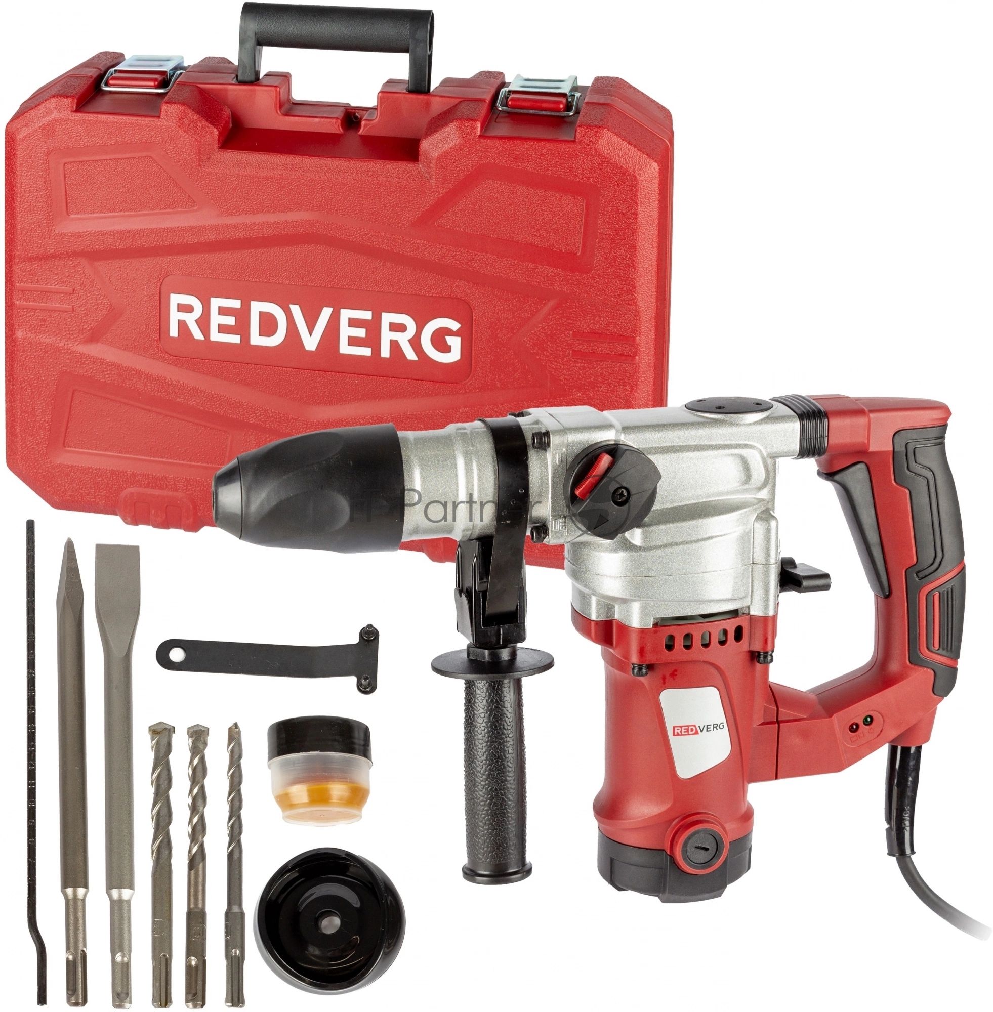 Перфоратор RedVerg RD-RH1200S, SDS-plus, 1200 Вт, 5 Дж, от сети