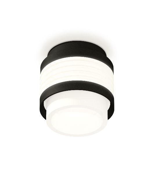 Светильник Ambrella Light XS8432001 SBK/FR черный песок/белый матовый GX53 (C8432, N8401)