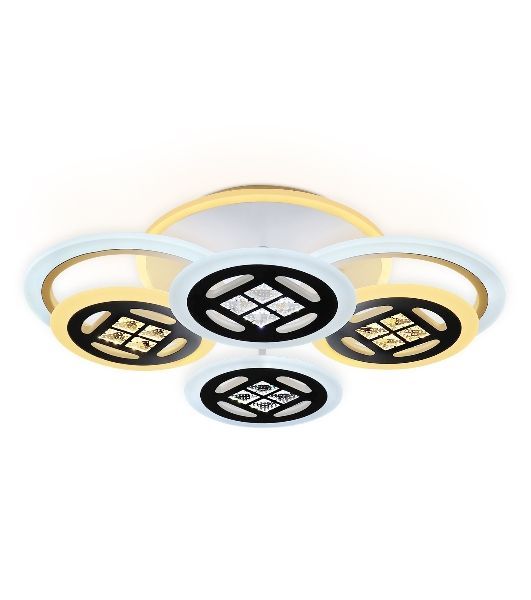Светильник Ambrella light FA2951/6 WH белый 4200K/3000K+6400K/6400K+3000K 125W 550*405*150 (ПДУ ИК)