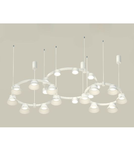 Светильник Ambrella light XR92082010/22 SWH/FR белый песок/белый матовый GX53 (A9208, C9241, C9236, C9231, N8112, N8140)