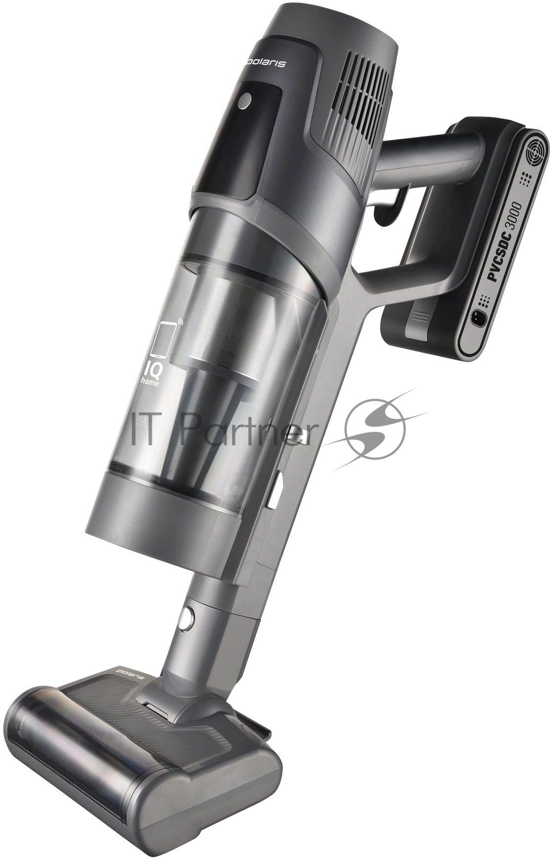 Пылесос Polaris IQ Home PVCSDC 3000 800Вт серый (в компл.:3мешка)