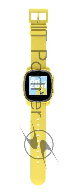 Умные часы INOI Kids Watch Lite желтый