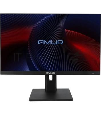 Моноблок Amur Тигр H6I12 23.8" Full HD i3 12100 (3.3) 16Gb SSD512Gb UHDG 730 FreeDOS GbitEth WiFi BT 120W клавиатура мышь Cam черный 1920x1080 (RUS)
