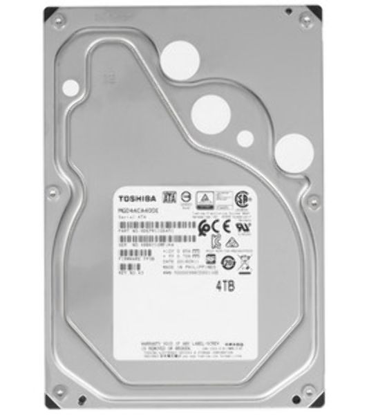 Жесткий диск HDD Toshiba SATA3 4Tb 3.5" 7200 256Mb (analog MG04ACA400E)