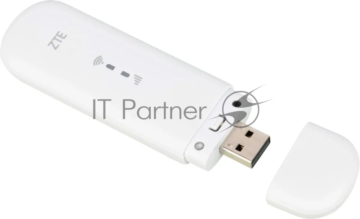 Модем 2G/3G/4G ZTE MF79RU USB Wi-Fi Firewall внешний белый