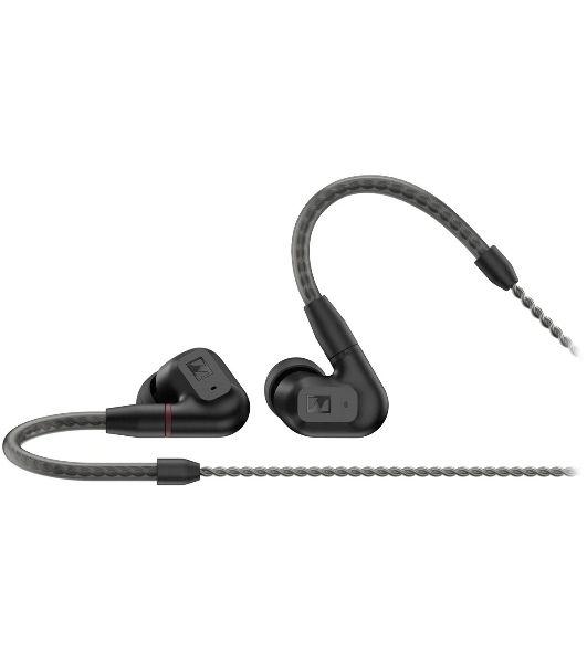 Проводные наушники Sennheiser IE 200 черный, внутриканальные, Jack 3.5 мм