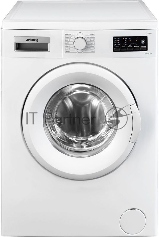 Стиральная машина SMEG LBW60IT белый, загрузка фронтальная 6 кг, 1000 об/мин, класс D