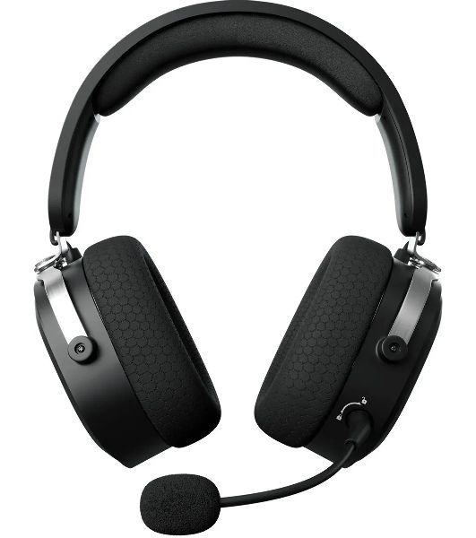 Беспроводные/проводные наушники GMNG GG-HS405W черный, полноразмерные, Bluetooth + радиоканал + проводной, до 40 ч