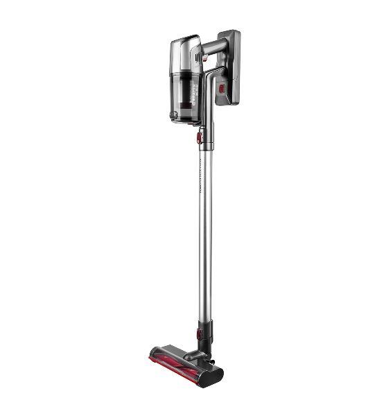 Пылесос вертикальный BRAYER BR4265 серый, питание от аккумулятора, 320 Вт, уборка сухая, пылесборник 0.5 л