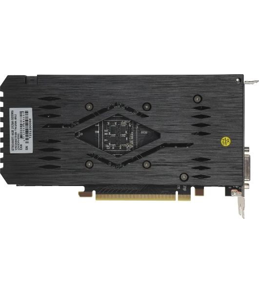 Видеокарта BIOSTAR GeForce GTX 1660 Ti, 6 GB GDDR6, 192 bit, DVI-D, DisplayPort, HDMI, GPU 1500 MHz
