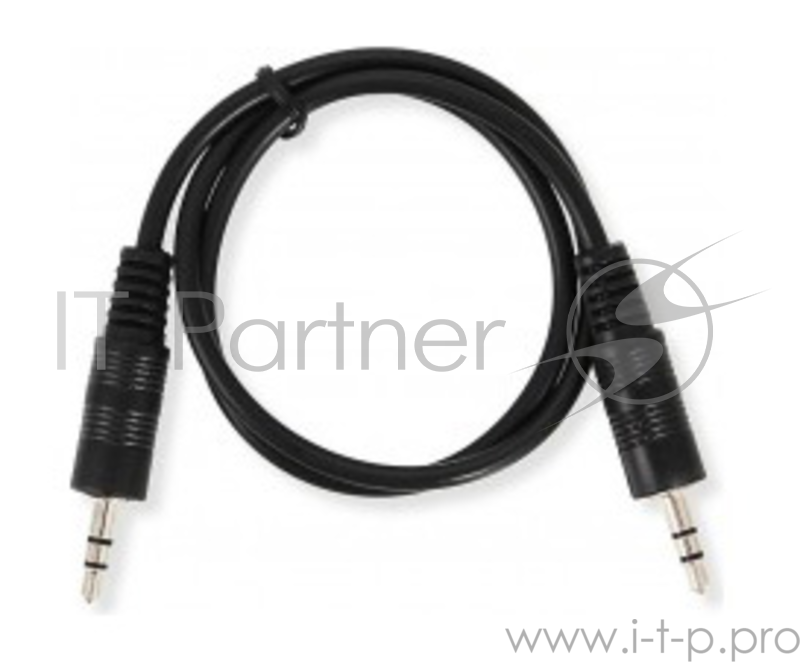 Кабель аудио Ningbo JAAC002-0.5 Jack 3.5 (m)/Jack 3.5 (m) 0.5м. черный