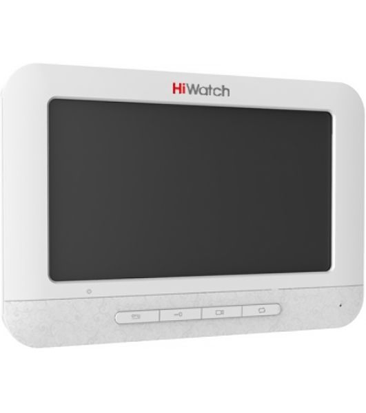 Видеодомофон HiWatch DS-D100MF серебристый