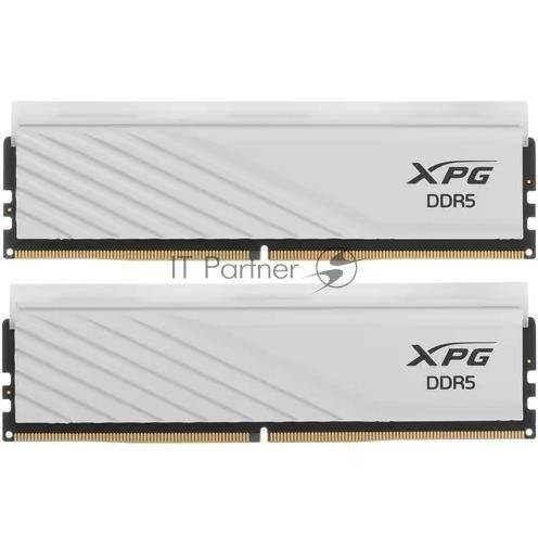 Оперативная память XPG Lancer Blade, DDR5, 32GB (2x16GB), 6000MHz, CL30, DIMM, с радиаторами, RGB, белый