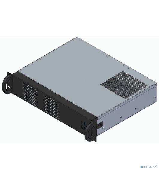 Корпус Procase 2U350-04 (2U Rack server case, черный, без блока питания(PS/2), глубина 350мм, MB 9.6"x9.6" 4 HDD)