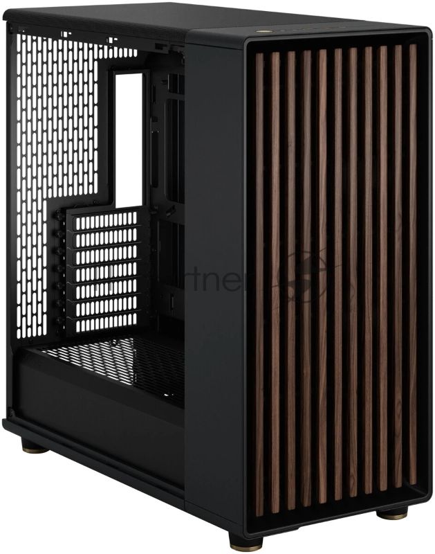 Корпус ПК без блока питания Fractal Design North XL RC Charcoal TG Dark, Full-Tower, 3x140mm, 2xUSB-A 3.0 + 1xUSB 3.2 Type-C, ATX, mATX, mITX черный