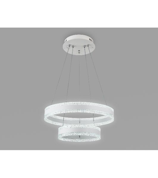 Светильник Ambrella light FA6175/2 WH белый 108W 3000K+6400K/3000K/6400K/4200K+4200K D500*630 (ПДУ РАДИО 2.4G)
