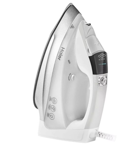 Утюг Haier HI-601 белый, 3100 Вт, 60 г/мин, 200 мл