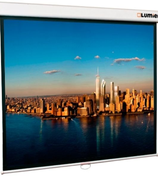 Экраны LUMIEN LUMIEN Master Picture LMP-100129 220*220 1:1, черная кайма по периметру