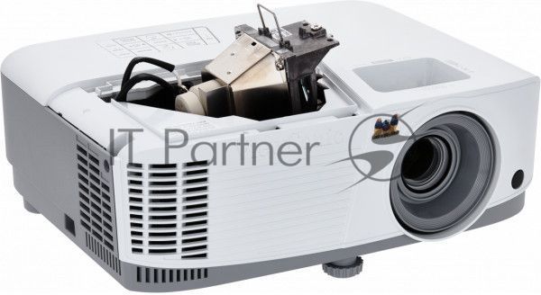 Проектор ViewSonic PA503XP (DLP, XGA 1024x768, 3600Lm, 22000:1, 2xHDMI, 1x2W speaker, 3D Ready, lamp 15000hrs, White, 2.2kg)