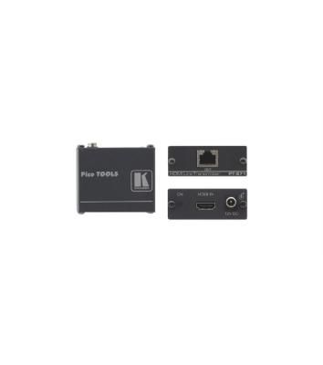 Приемник Kramer Electronics PT-572+ сигнала HDMI из кабеля витой пары (TP), поддержка HDCP и HDTV, HDMI (V.1.4 c 3D, Deep Color, x.v.Color, Lip Sync, HDMI Uncompressed Audio Channels, Dolby TrueHD, DTS-HD) с адаптером питания, 1.65Gbps