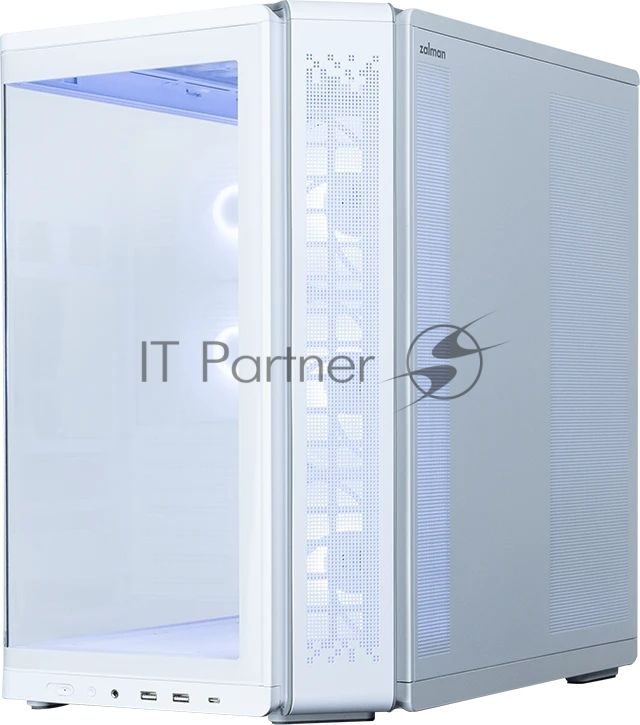 Компьютерный корпус ZALMAN MidTower P60 белый (ATX, без БП, 5x120мм ARGb fans, 1xUSB Type C, 2xUSB 3.0) (Zalman P60 белый)