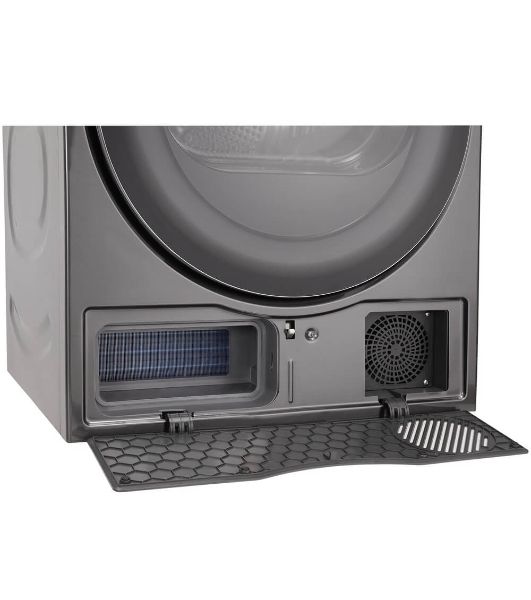 Сушильная машина Korting KD 69IHP10 An антрацит, 10 кг, сушка - конденсационная, программ - 12, 59.5 x 85 x 62.7 см