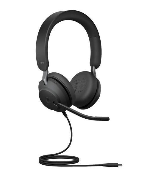Гарнитура Jabra Evolve2 40 SE чёрный, проводная