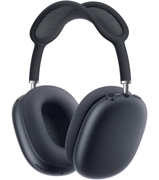Беспроводные/проводные наушники Apple AirPods Max A3184 темная ночь, полноразмерные, Bluetooth + проводной, оголовье, до 20 ч