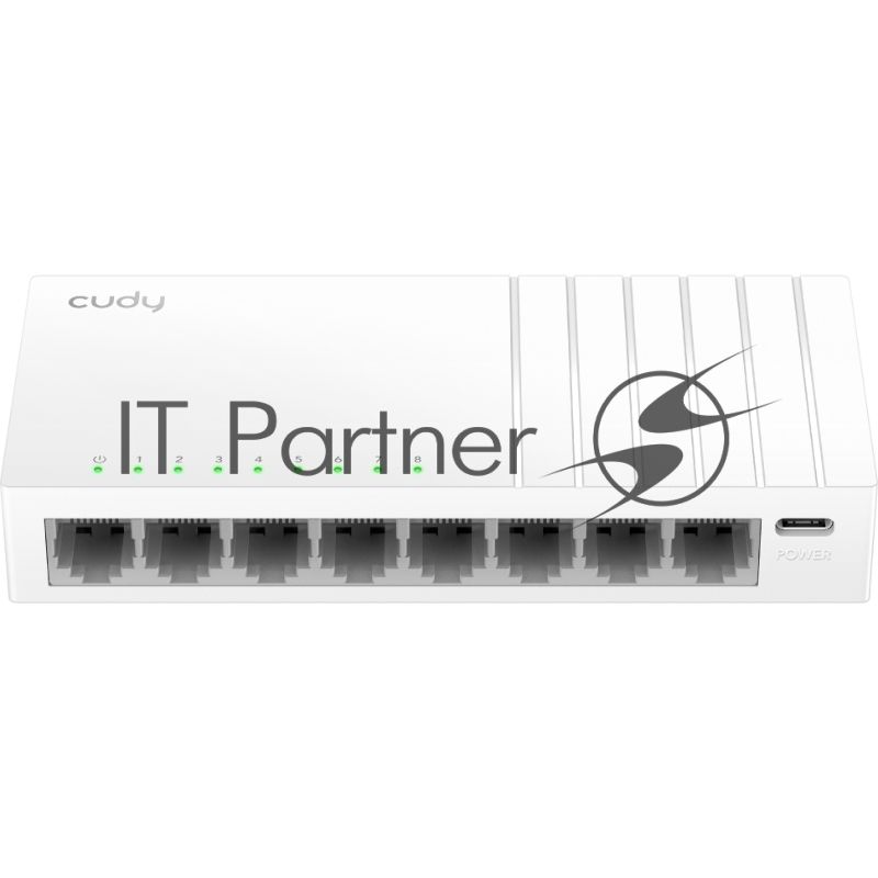 Коммутатор Cudy GS108U, 8×1 Гбит/с, неуправляемый