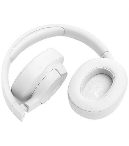 Беспроводные/проводные наушники JBL Tune 770NC белый, полноразмерные, Bluetooth + проводной, активное шумоподавление, до 70 ч